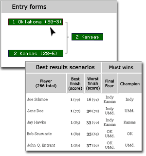 Entry form